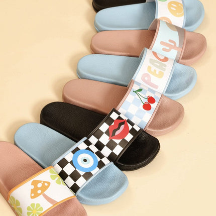 Novelty printed slides