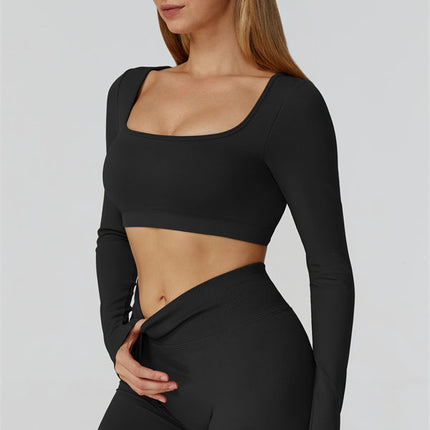 The Reign Long Sleeve Crop Top