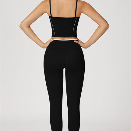 The Radiant Crop Top Leggings 2-Piece Set