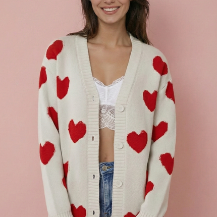 Long Heart cardigan