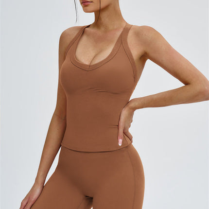 The Slate Cross Back Top