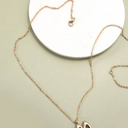 BALLOON BUBBLE PERSONALIZED INITIAL NECKLACE | 80N108