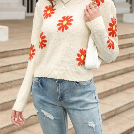 Flower sweater