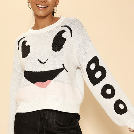 Ghost Halloween Sweater
