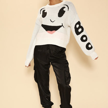 Ghost Halloween Sweater