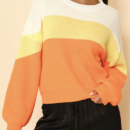 Candy corn Halloween Sweater