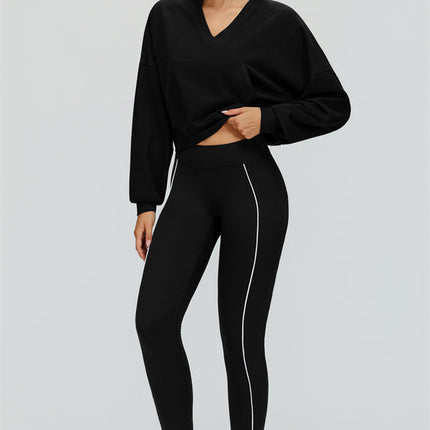 The Whisper V-Neck Hoodie