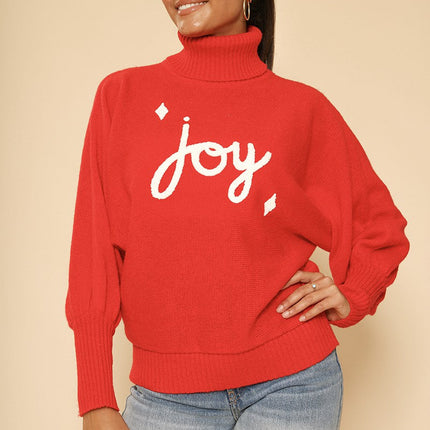 Turtleneck holiday sweater