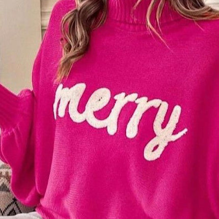 Turtleneck holiday sweater