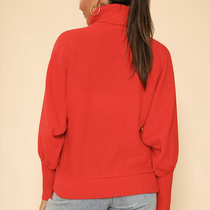 Turtleneck holiday sweater