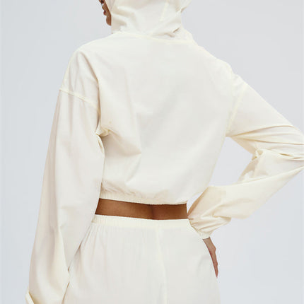 The Svelte UV protection Crop Hoodie