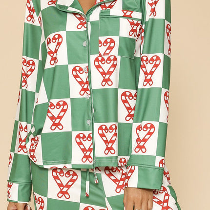 Holiday Christmas pajama set