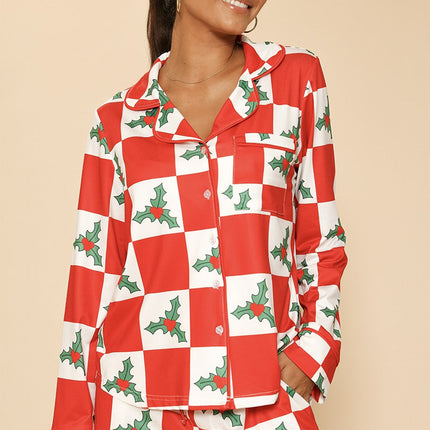 Holiday Christmas pajama set