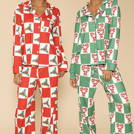 Holiday Christmas pajama set