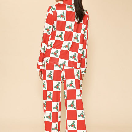 Holiday Christmas pajama set