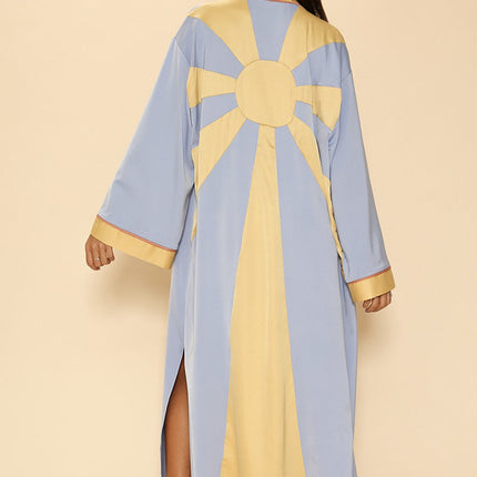 Sunburst kimono