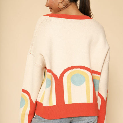 Retro Arch Cardigan