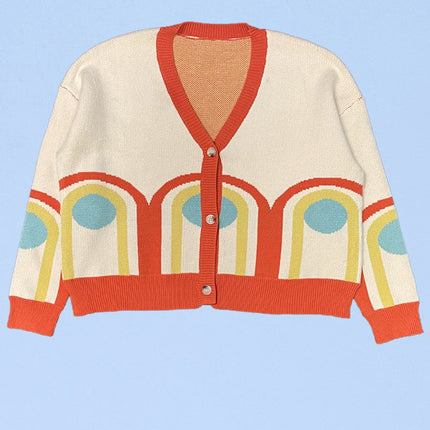 Retro Arch Cardigan