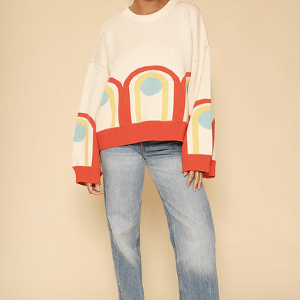Retro Arch Sweater