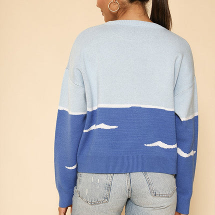 Orca knit sweater