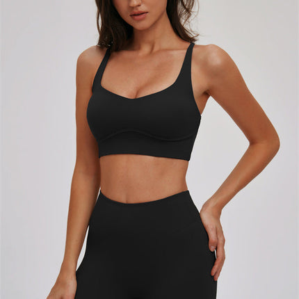 The Kinetic Cross Back Sports Bra