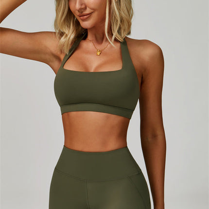 The Bold Halter Sports Bra Shorts 2-Piece Set