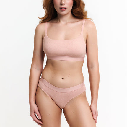 Organic Botanical-Dyed Mid-Rise Brief