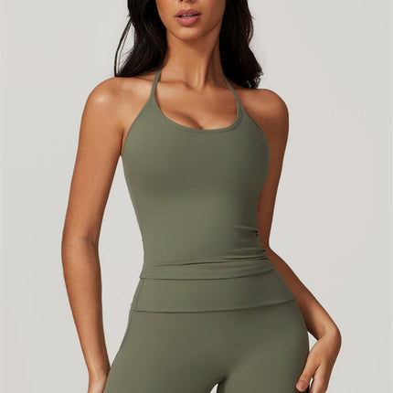 The Surge Halter Crop Top