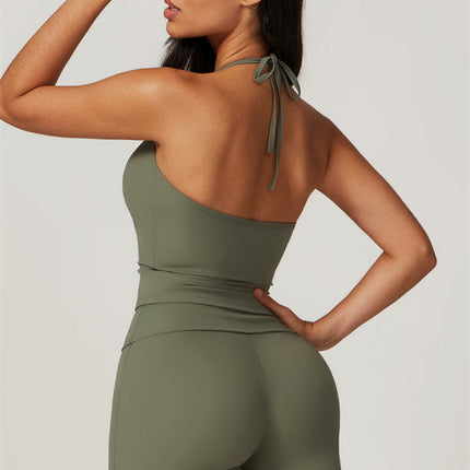 The Surge Halter Crop Top