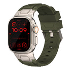 49mm / Olive Green / Natural Titanium