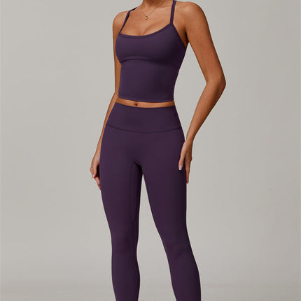 The Isabella Crop Top Leggings 2-Piece Set