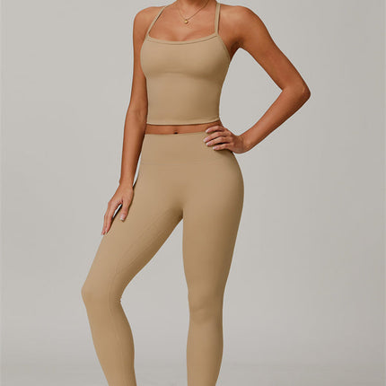 The Isabella Crop Top Leggings 2-Piece Set