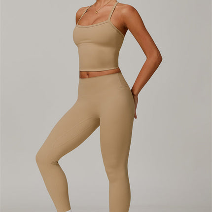 The Isabella Crop Top Leggings 2-Piece Set