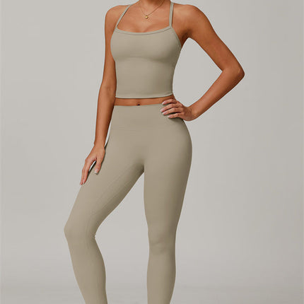 The Isabella Crop Top Leggings 2-Piece Set