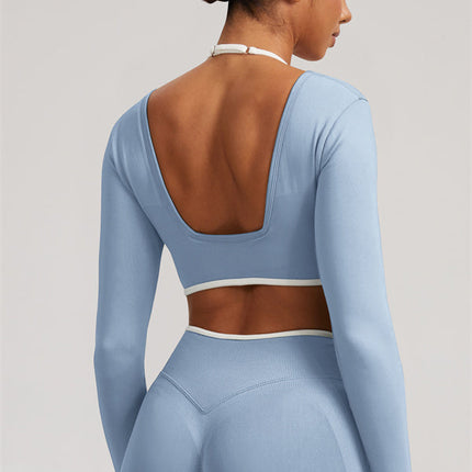The Elevate Long Sleeve Crop top