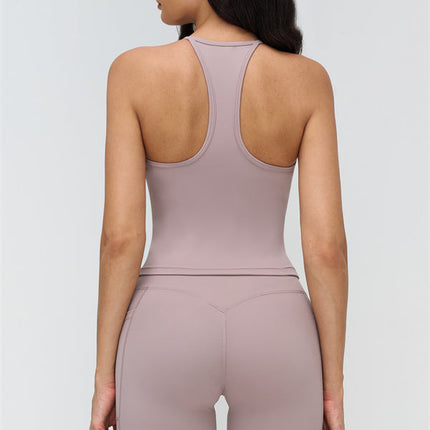 The BoldFit Crop Top Flared Leggings 2-Piece Set