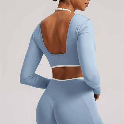 The Elevate Long Sleeve Crop top