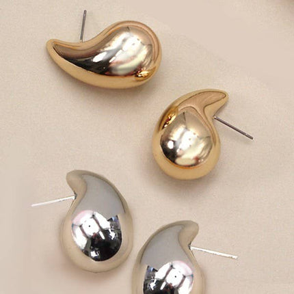 GRACEFUL LIGHTWEIGHT TEARDROP EARRINGS | 80E1961