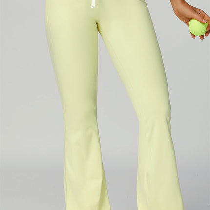 The Skyline Tie Top Flared Leggings 2-Piece Set