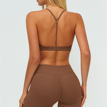 The Lushness Y-Back Sports Bra Leggings 2-Piece Set