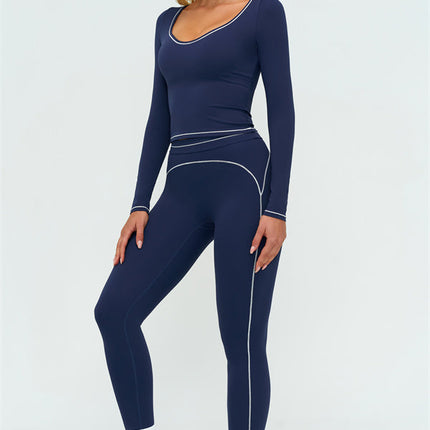 The Amara Long Sleeve T-shirt Leggings 2-Piece Set