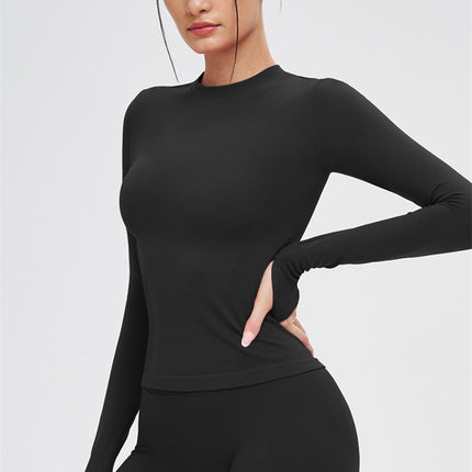 The Whim Long Sleeve T-shirt Shorts 2-Piece Set