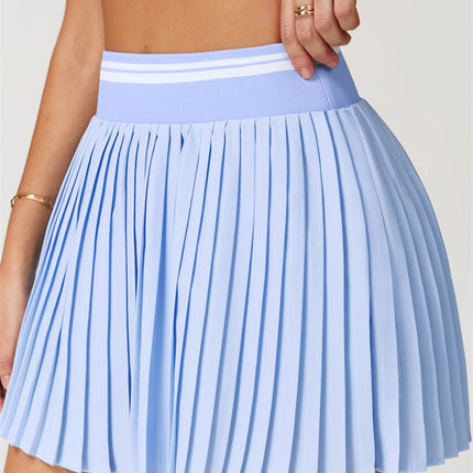 The Elan Crop Top Tennis Skirt 2-Piece Set