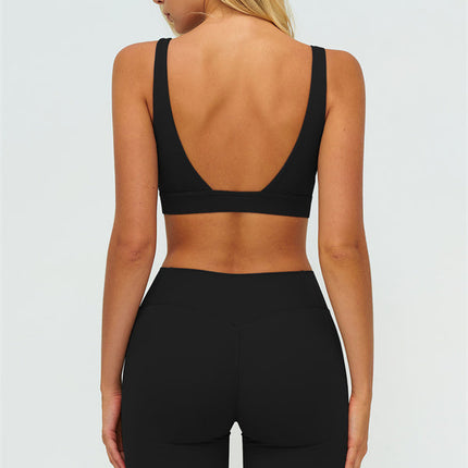 The Lushness V-Back Sports Bra Leggings 2-Piece Set