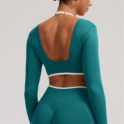The Elevate Long Sleeve Crop top