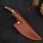 Black walnut knife with holste