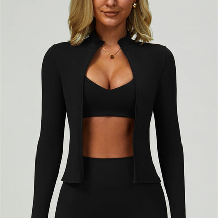 The Seraphine Jacket Sports Bra Shorts 3-Piece Set
