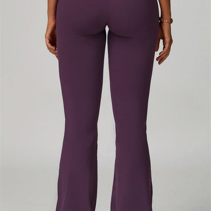 The Bold Halter Sports Bra Flared Leggings 2-Piece Set