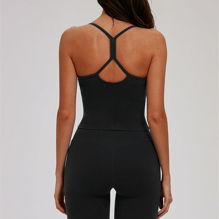 The Svelte Cross Back Tank Top Leggings 2-Piece Set