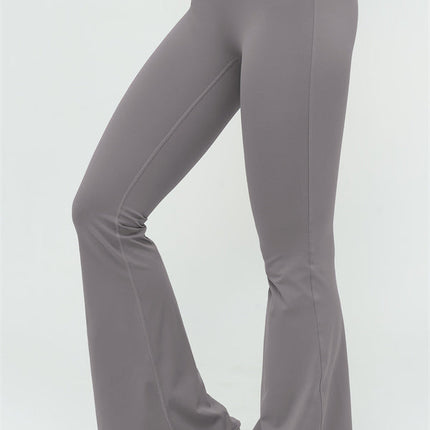 The Lushness Y-Back Sports Bra Flared Leggings 2-Piece Set